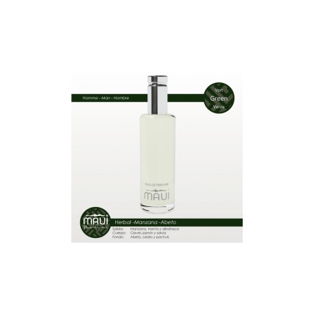 Vert homme 100ml. Eau de...