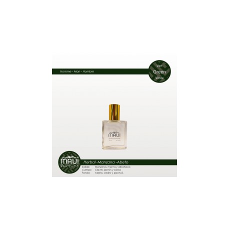 Vert homme 30ml. Huile...